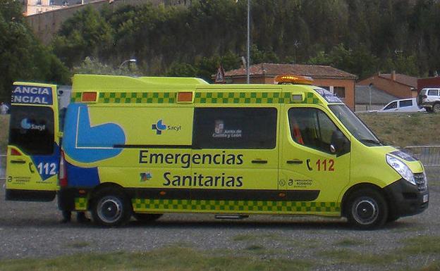 Dos varones resutan heridos tras ser atropellados en Aranda de Duero