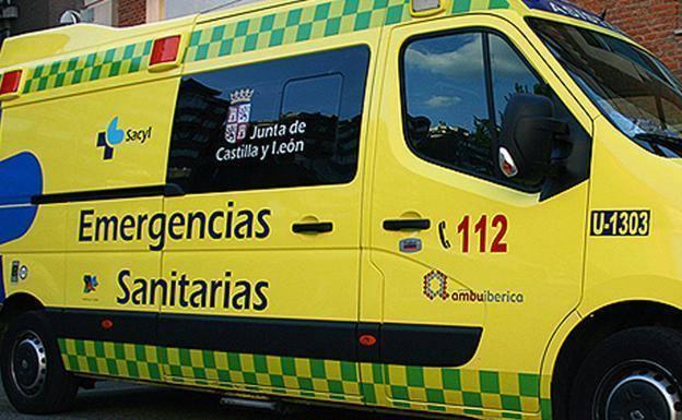 Un herido tras chocar un turismo y un autobús en el polígono industrial de Gamonal