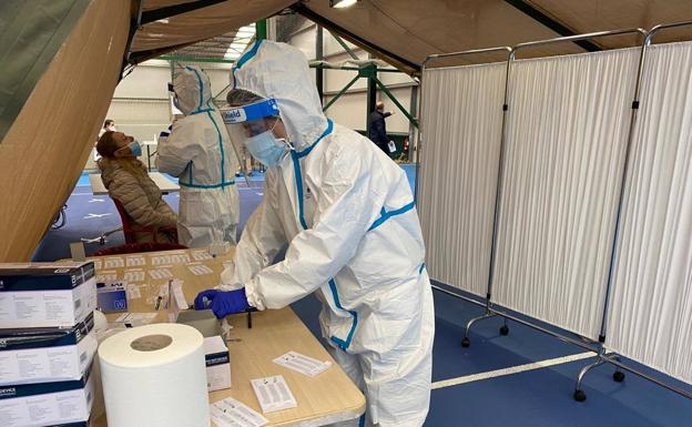 Sanidad espera una mejoría en Burgos al caer la incidencia acumulada a siete días