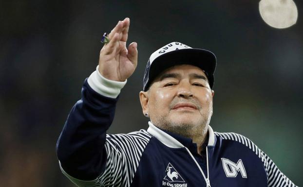 La noche que Maradona pisó El Plantío