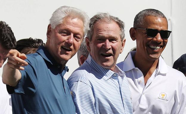 Obama, Bush y Clinton se pondrán la vacuna en público para dar ejemplo