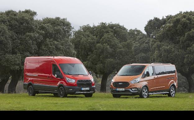 Nuevas Ford Transit Trail y Tourneo Active: una capacidad sin límites y eficiente