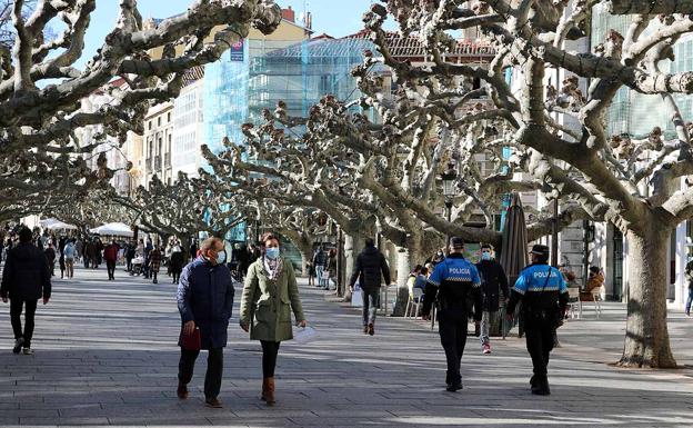 La Nochebuena de Burgos se salda con seis denuncias por incumplimiento del toque de queda