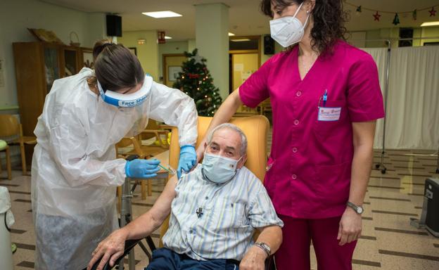 Las residencias de Burgos reducen un 89 por ciento la mortalidad con la llegada de la vacuna