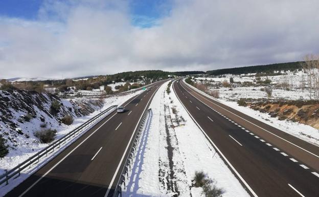 Cerrados una quincena de tramos de carretera en Castilla y León