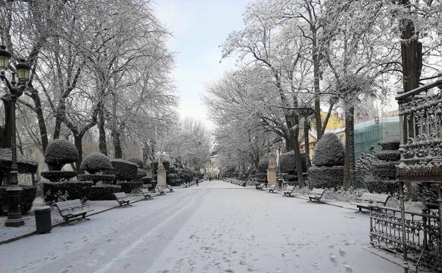 'Filomena' pasa el fin de semana en Burgos, que tiene activado el aviso naranja