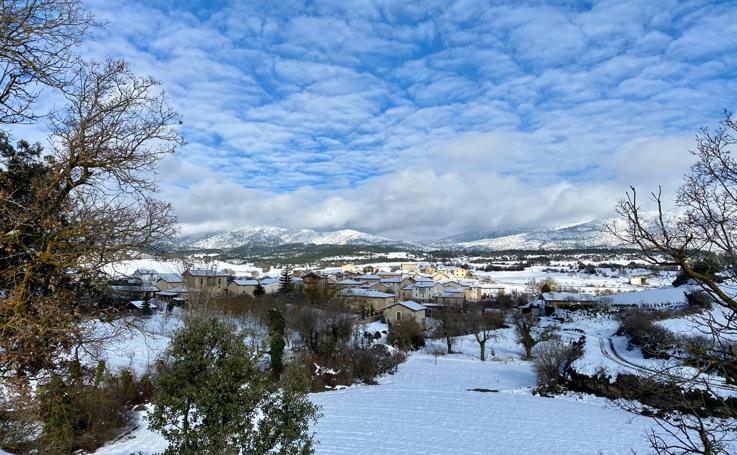 Palacios de la Sierra marca una mínima de 14,7º bajo cero a la espera de nuevas nevadas