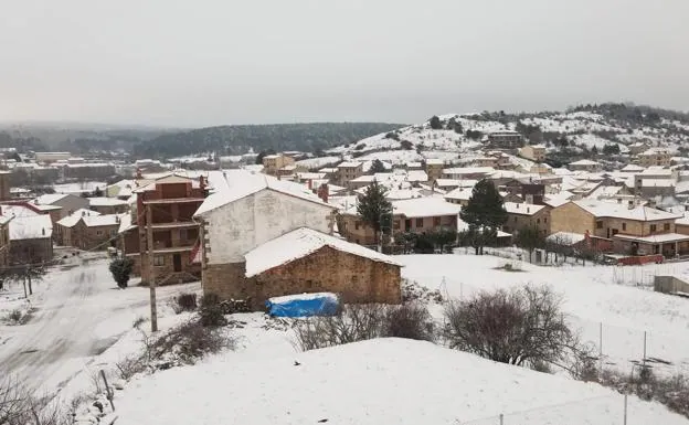 Burgos vuelve a amanecer blanca, tras una noche de mínimas de hasta 10,9º grados bajo cero