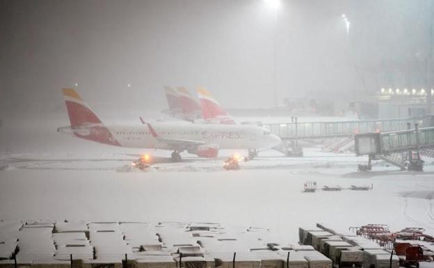 La odisea de viajar de Burgos a Washington en mitad de un temporal