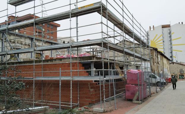 Las obras del centro de peregrinos de Gamonal arrancan a buen ritmo