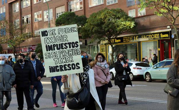 Los hosteleros de Burgos se concentran este lunes para pedir a Mañueco que las ayudas al sector lleguen «ya»