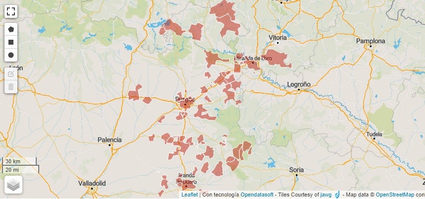 60 municipios de Burgos en riesgo 'muy alto' según los indicadores covid