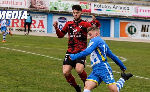 La Arandina se lleva el derbi frente al Mirandés y el Promesas se impone al Real Ávila