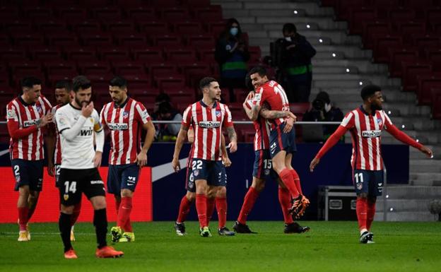 El Atlético también se abona a las remontadas