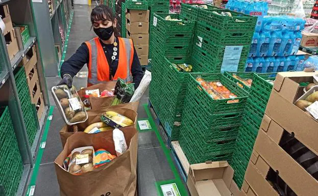 Amazon presiona a los supermercados con el nuevo servicio de envío de alimentos
