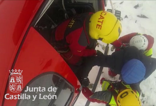 Rescatado un montañero en el monte San Millán tras sufrir una caída