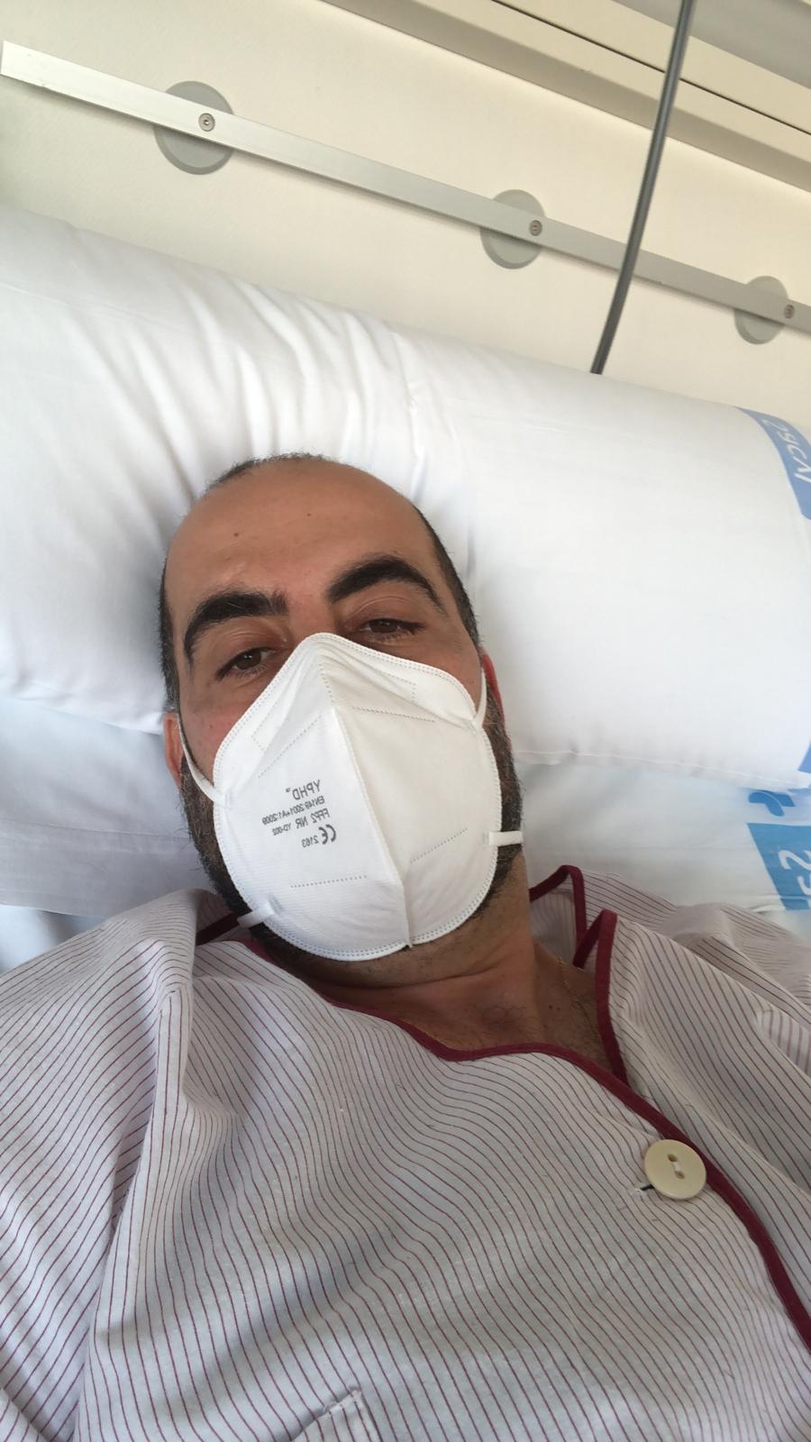 «Se me quedó grabado a fuego que, al entrar por la puerta de urgencias, el de la ambulancia me dijera: 'suerte'»