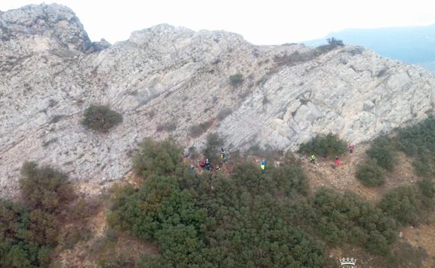 Herido un varón tras caer desde una altura de 10 metros junto al mirador del Portillo del Busto