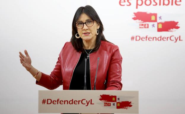 Ana Sánchez, secretaria de Organización del PSOE: «No descartamos la moción de censura en Castilla y León»