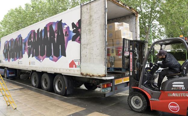 Castilla y León llevará 24 toneladas de alimentos, material médico y hospitalario al pueblo saharaui