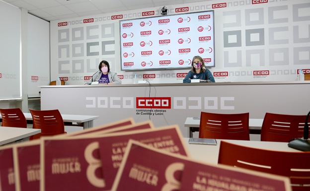 CCOO y UGT convocan las concentraciones del 8M en Castilla y León con limitación a 150 personas