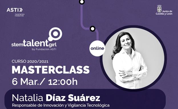 Natalia Díaz Suárez impartirá una nueva conferencia del ciclo 'Stem Talent Girl'