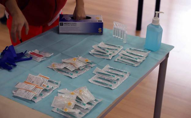 Burgos recibirá esta semana 9.500 dosis mientras prepara la vacunación de docentes