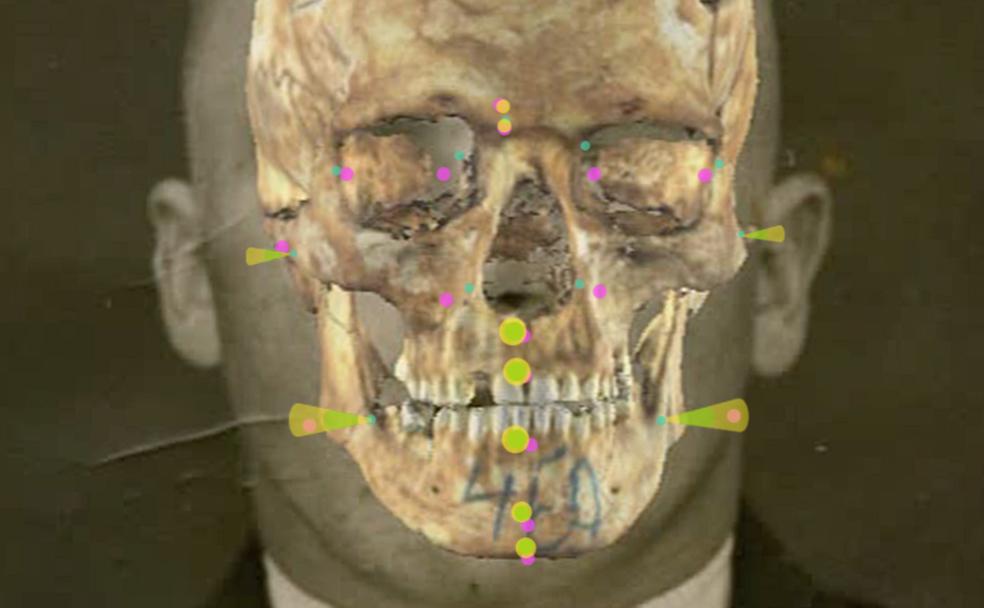 Así se identifica un cadáver con inteligencia artificial