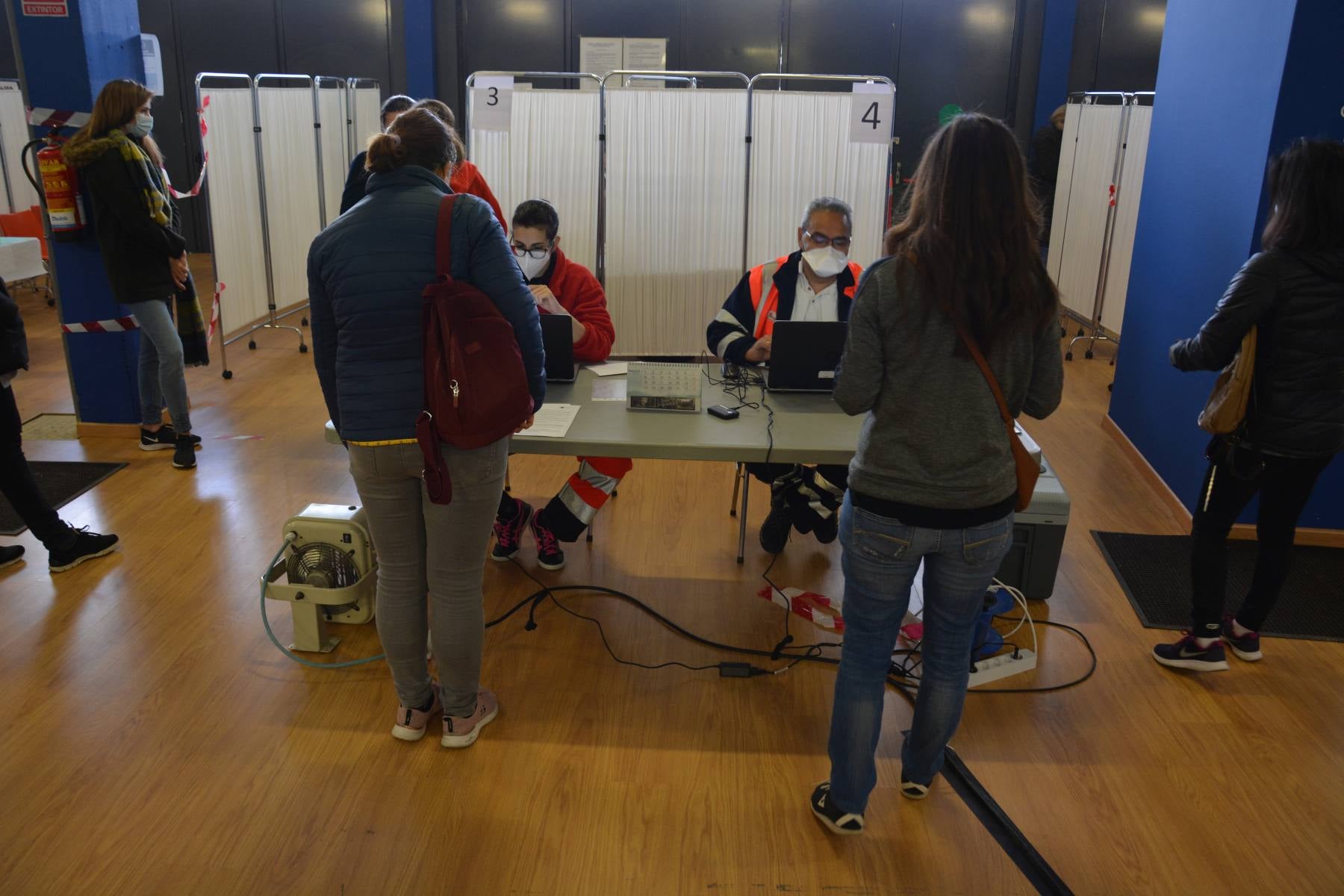 Comienza la vacunación de los profesores