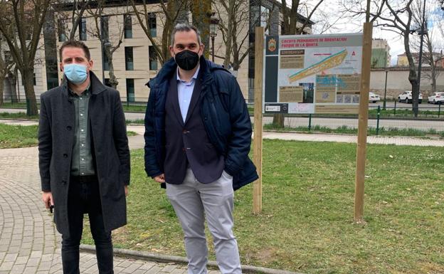 Burgos estrena circuito permanente de orientación en el parque de La Quinta