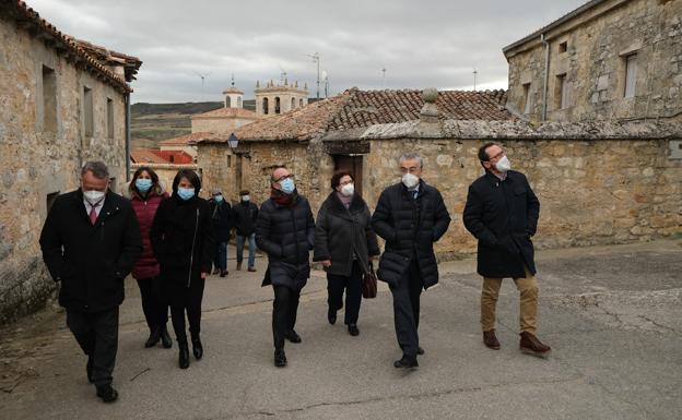 El conjunto histórico de Huérmeces, declarado Bien de Interés Cultural