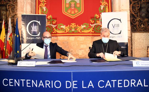 La Junta reafirma el compromiso de colaboración con la Fundación de la Catedral de Burgos
