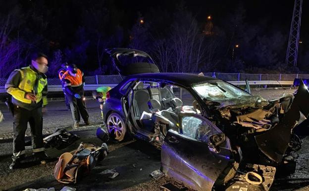 Mueren una madre y sus dos hijos en un accidente de tráfico en Pontevedra