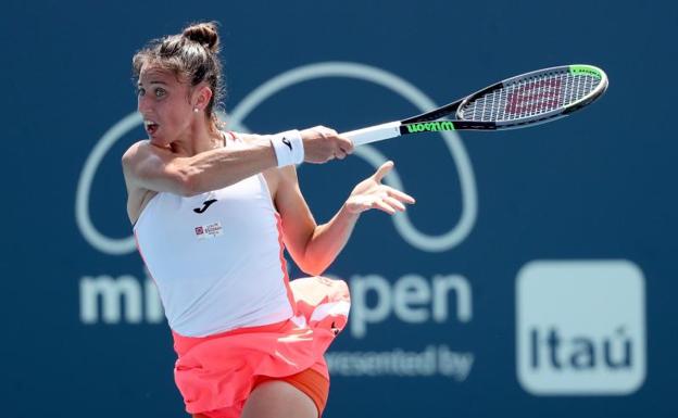 Sorribes y Muguruza, cara y cruz en Miami