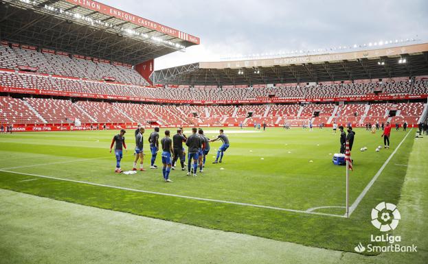 El Mirandés, a Gijón con lo justo