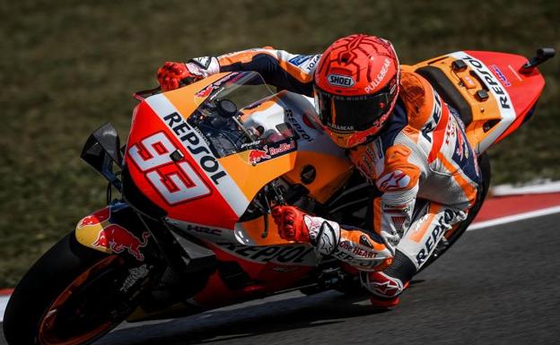 Marc Márquez vuelve a encontrarse con Marc Márquez