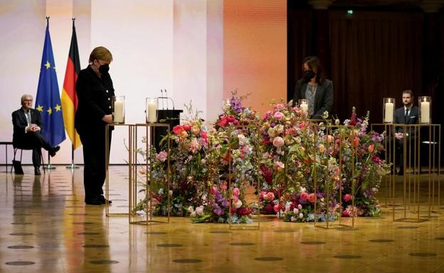 Alemania recuerda con un acto de estado a los 80.000 muertos de la pandemia