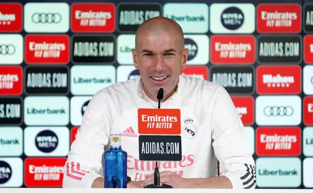 Zidane: «La Superliga es una cuestión del presidente»