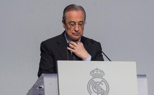 Florentino Pérez: «Amenazas, insultos, como si hubiéramos matado al fútbol»