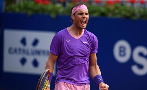 Nadal supera la montaña rusa