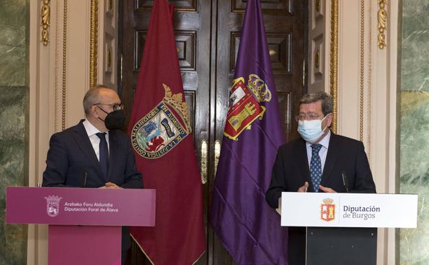 Se amplía a cuatro años el convenio entre Burgos y Álava para prestar servicios a Treviño