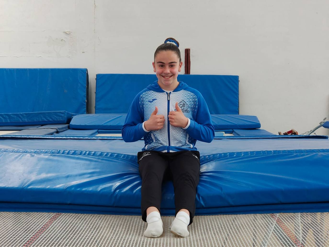 Martina Moradillo, bronce en la Trampoline Hopes Cup 2021