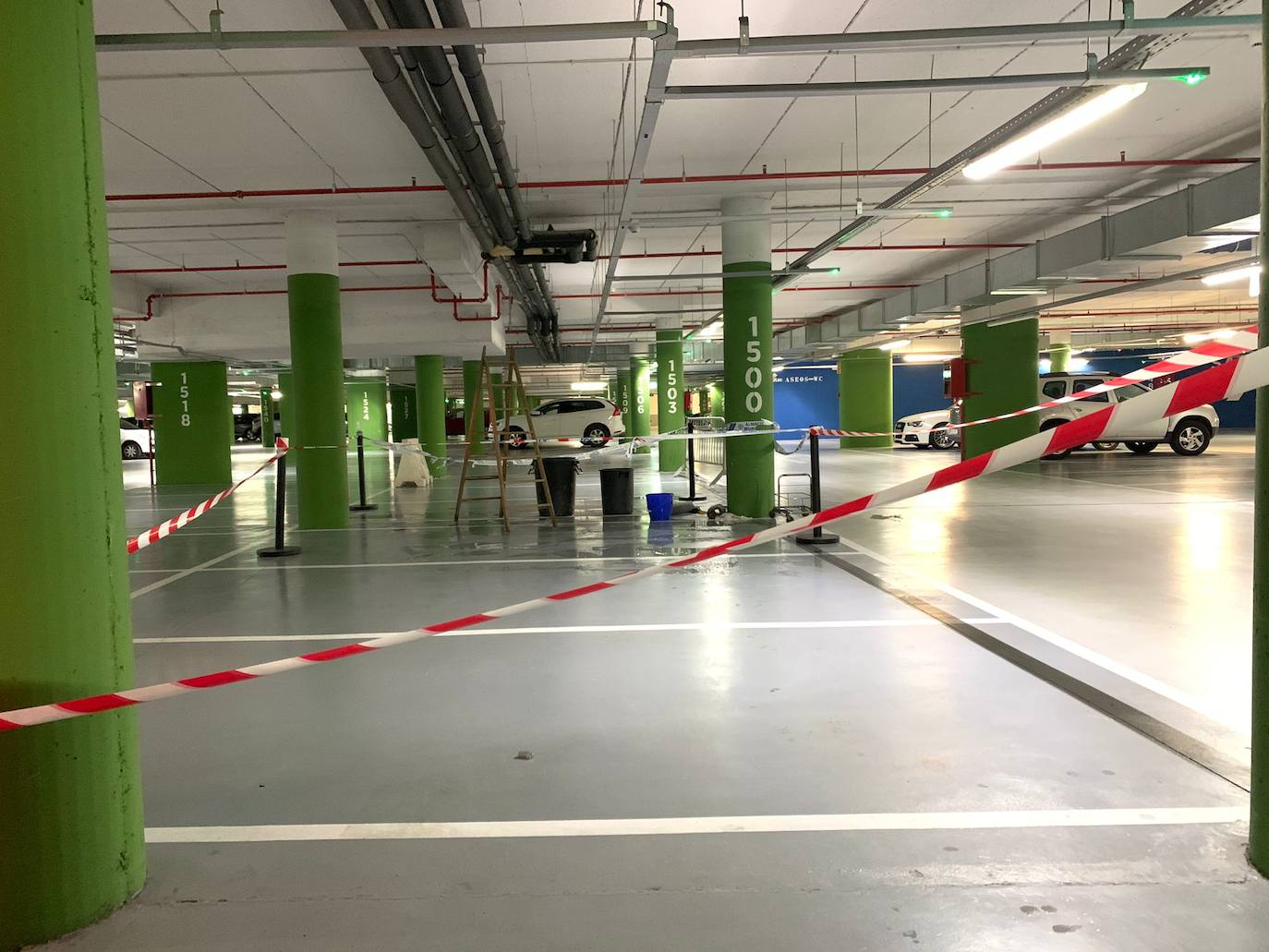 El PP pide a Promueve actuaciones para solucionar los «innumerables desperfectos» del aparcamiento de la Evolución Humana