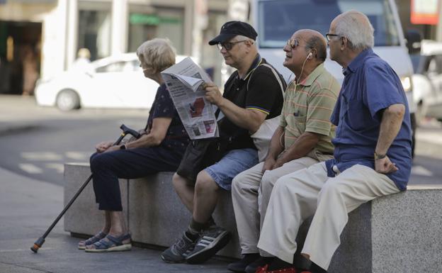 La pensión media sube un 2,57% en Castilla y León y se sitúa en 1.024,39 euros