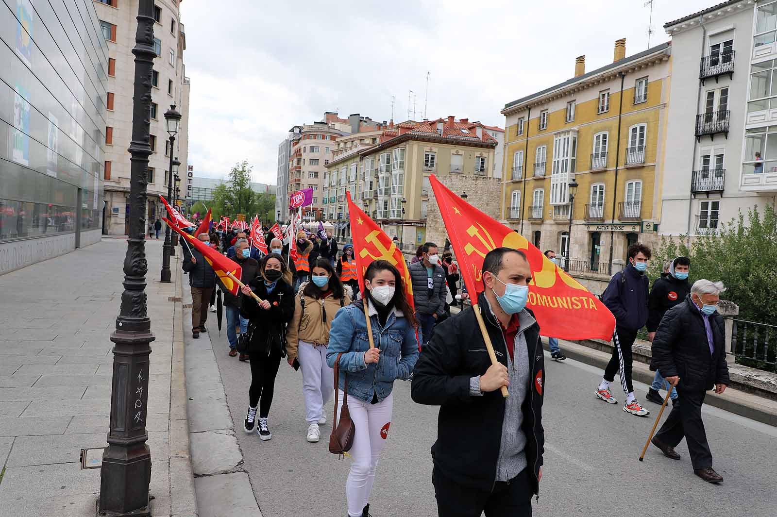 Los sindicatos de Burgos vuelven a la calle en el Día del Trabajador