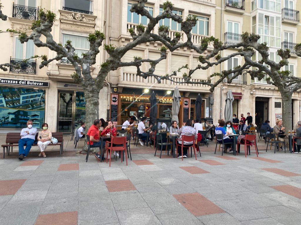 Último día de toque de queda en Burgos