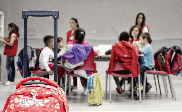 Cruz Roja Burgos busca familias de acogida temporal para una quincena de niños