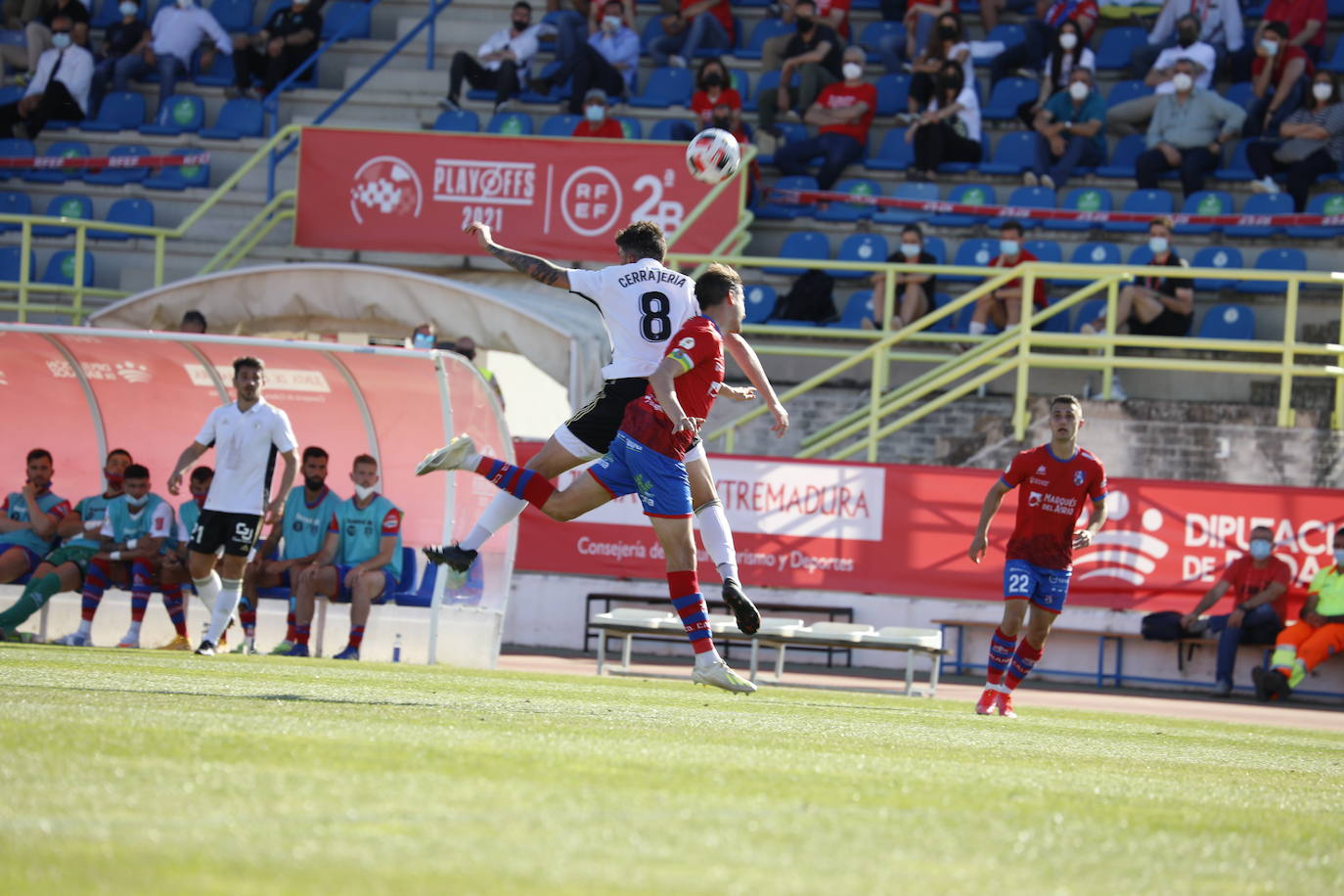 Echa un vistazo a las imágenes del partido Burgos CF-CD Calahorra