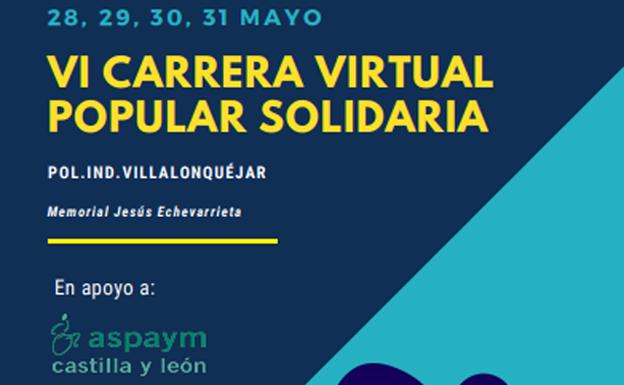 La carrera popular solidaria AEPV Burgos se celebra en formato virtual a favor de ASPAYM