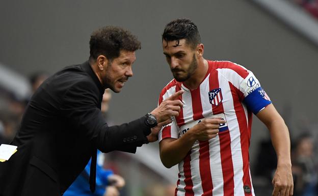 Simeone y Koke, los únicos supervivientes de la última Liga